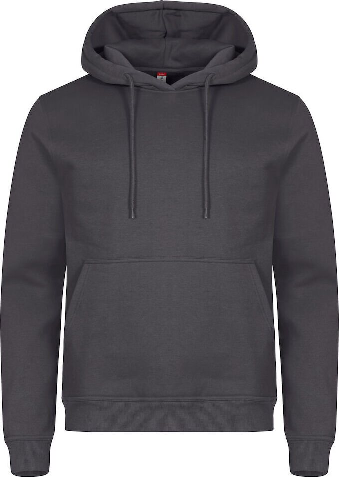 CLIQUE Miami -unisex-mallinen huppari Metallinharmaa (956)