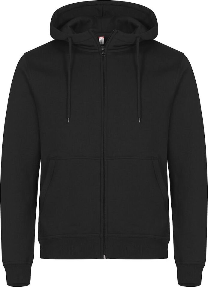 CLIQUE Miami -unisex-mallinen hupparitakki Musta (99)