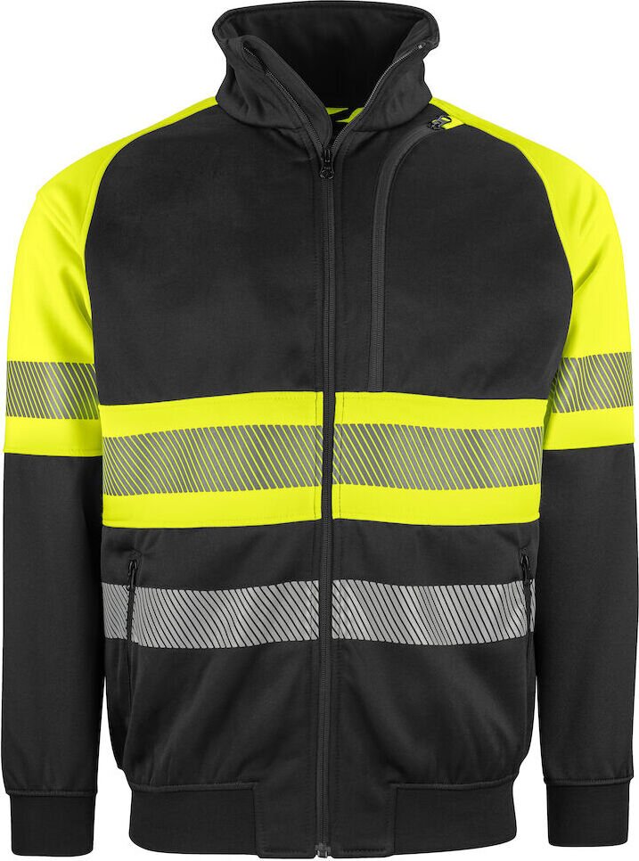 PROJOB 6120 Huomiocollegetakki EN ISO 20471 Luokka 1 Keltainen/Musta (11)