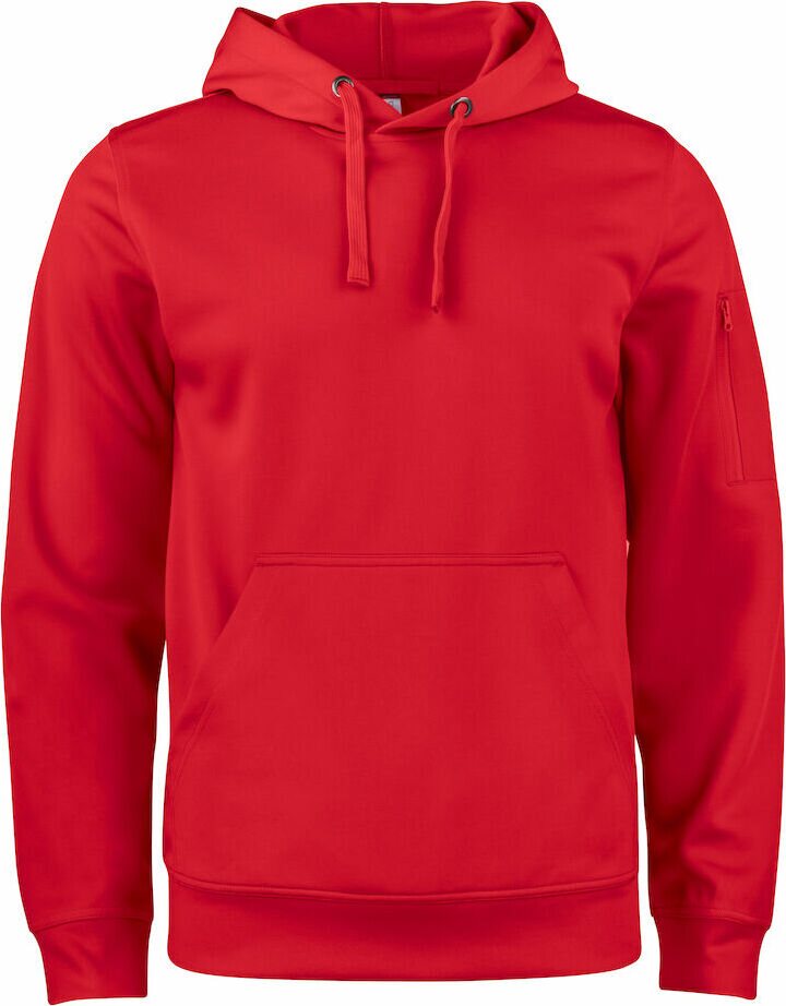 CLIQUE Basic Active Hoody Red (35)