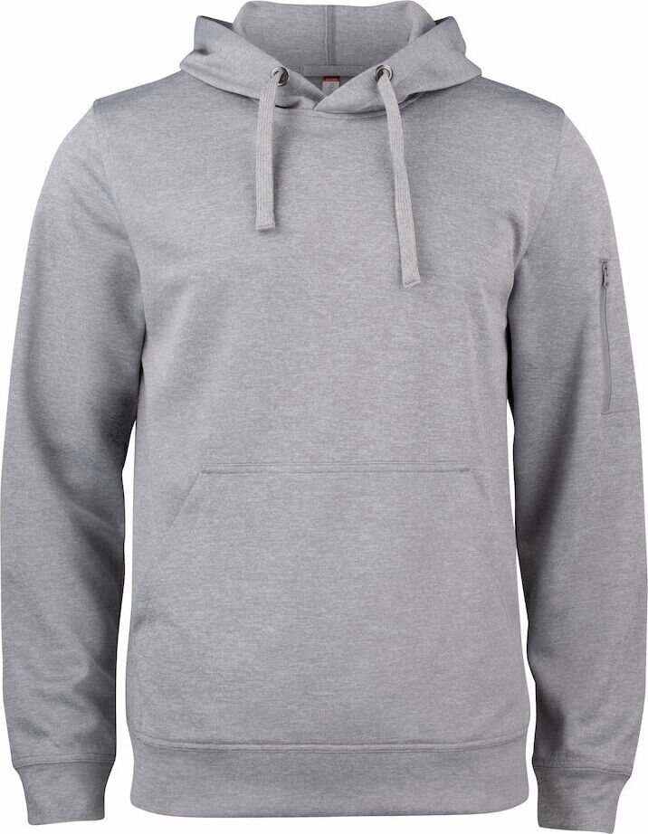 CLIQUE Basic Active Hoody Grey melange (95)