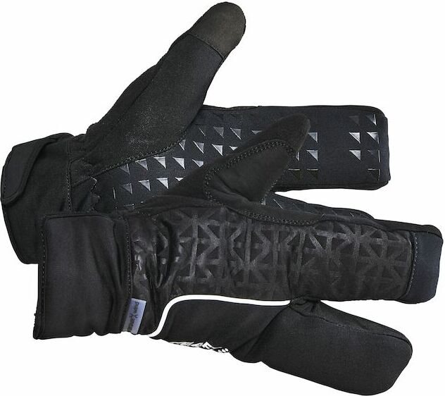 CRAFT Siberian 2.0 Split Finger glove Musta (999000)