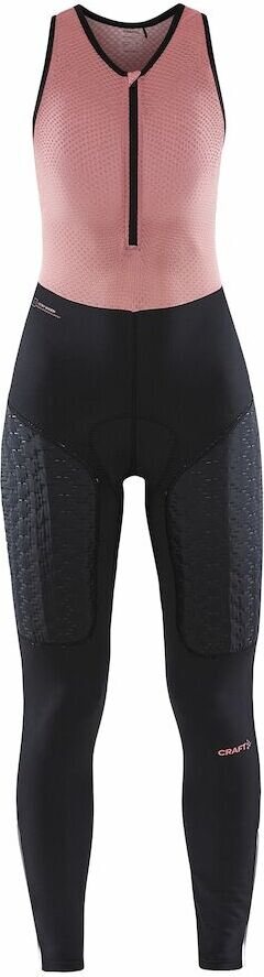 CRAFT ADV Bike SubZ Bib Tights W Musta-Koralli (999740)