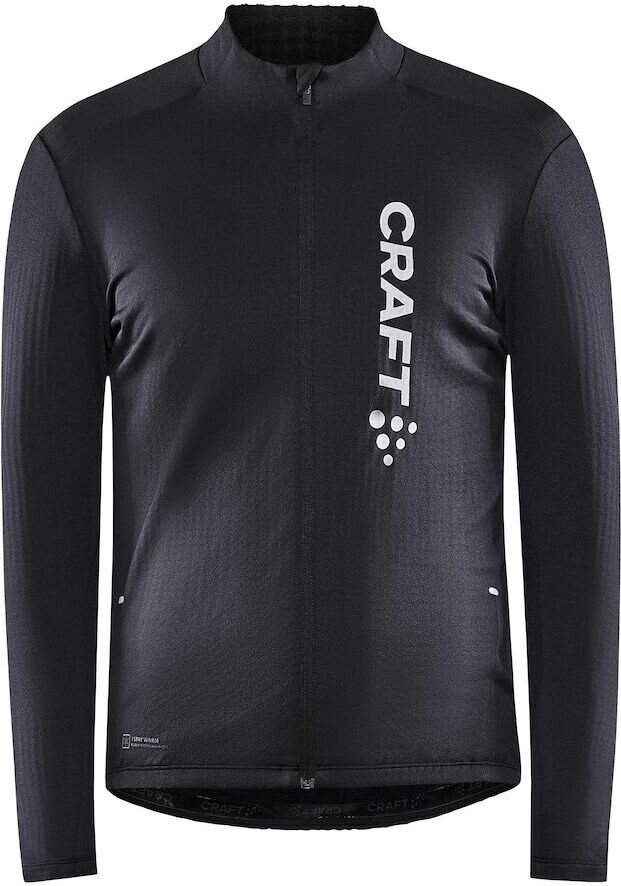 CRAFT CORE Bike SubZ LS Jersey M Musta-Hopea (999926)