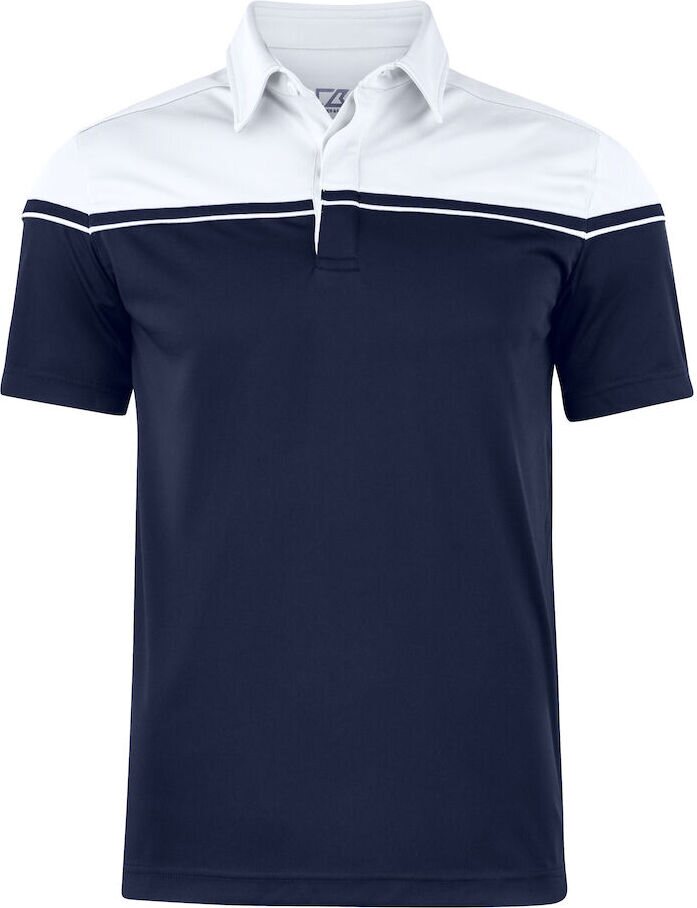 CUTTER & BUCK Seabeck Polo Men Tumma laivastonsininen/Valkoinen (58000)