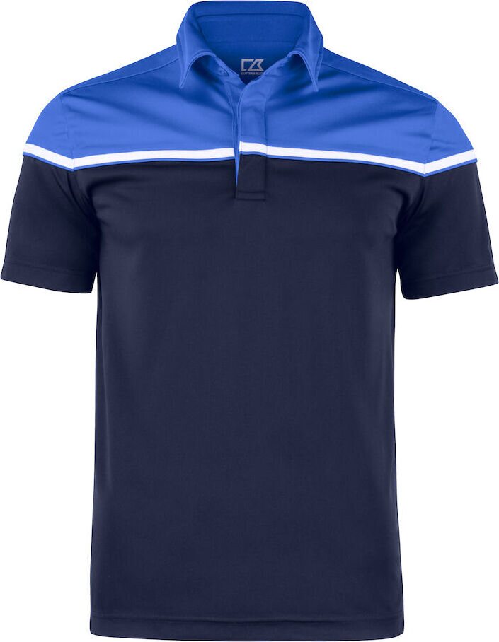 CUTTER & BUCK Seabeck Polo Men Tumma laivastonsininen/Keskisininen (58055)