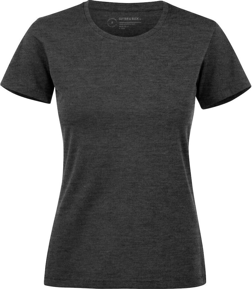 CUTTER & BUCK Manzanita Roundneck Ladies Meleerattu antrasiitti (955)