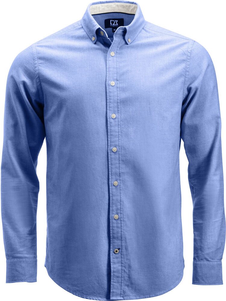 CUTTER & BUCK Belfair Oxford Shirt Men's Vaaleansininen (505)