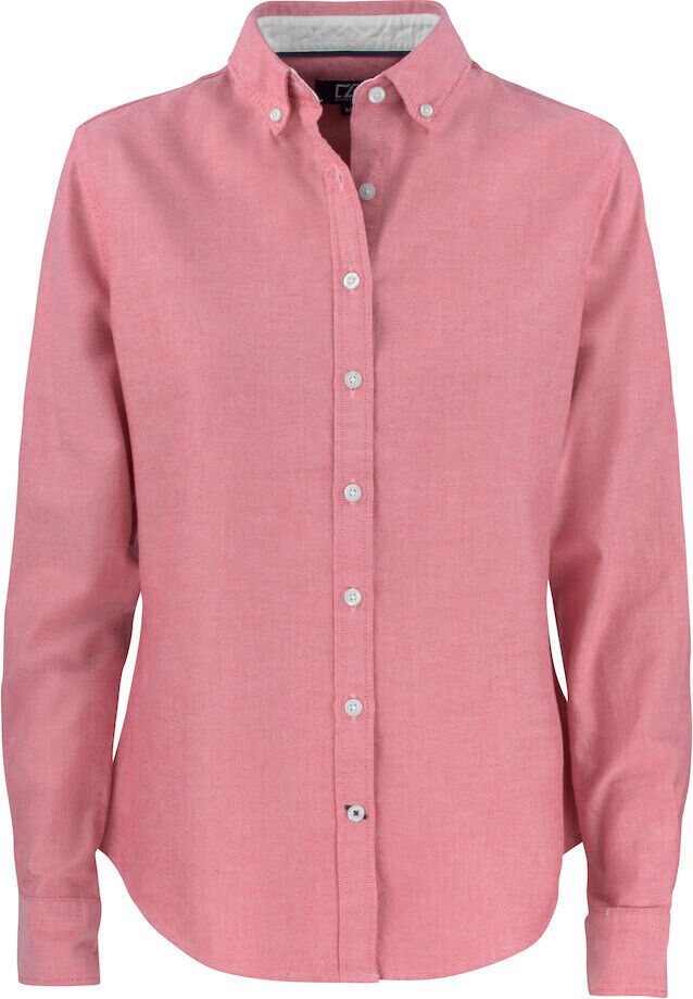 CUTTER & BUCK Belfair Oxford Shirt Ladies Punainen (35)