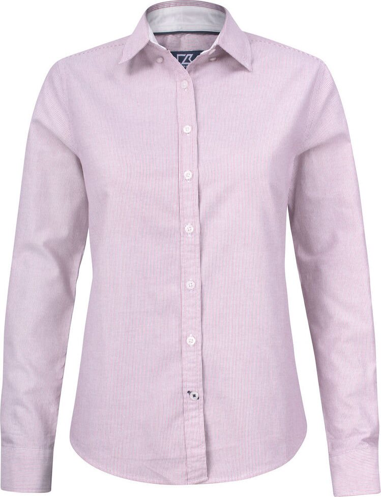 CUTTER & BUCK Belfair Oxford Shirt Ladies Viininpunainen (3800)
