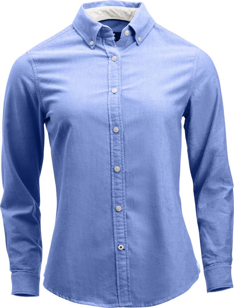 CUTTER & BUCK Belfair Oxford Shirt Ladies Vaaleansininen (505)