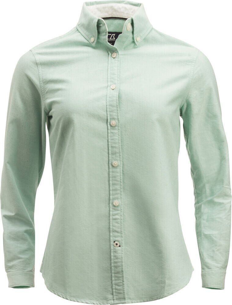 CUTTER & BUCK Belfair Oxford Shirt Ladies Vaaleanvihreä (67)