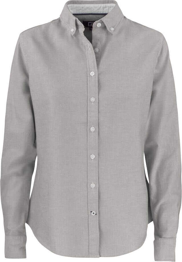 CUTTER & BUCK Belfair Oxford Shirt Ladies Harmaa (921)