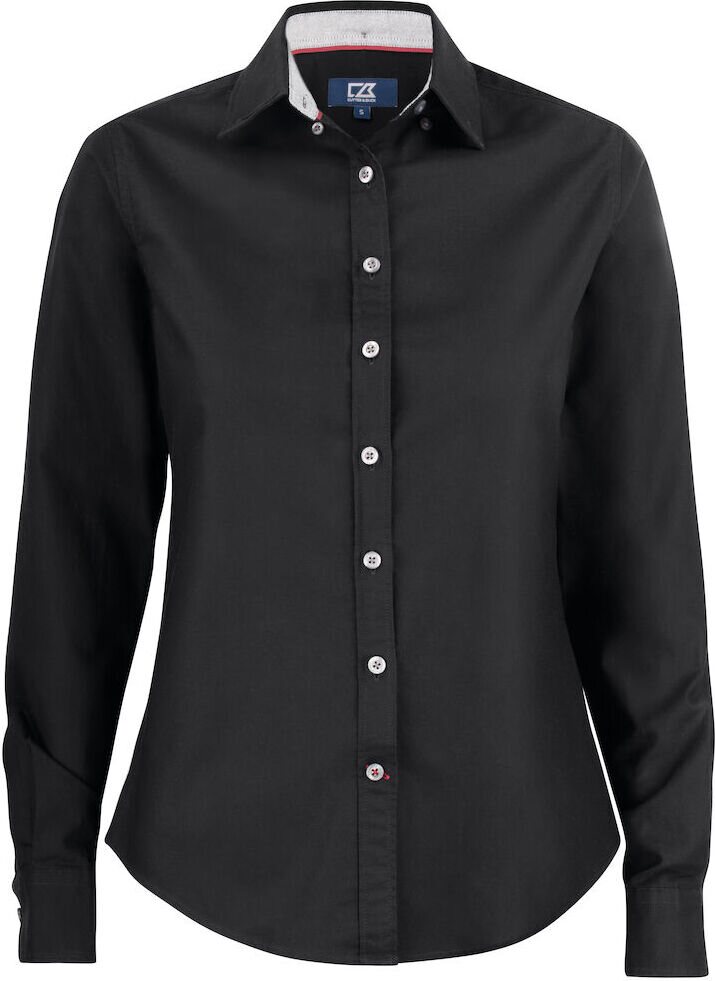CUTTER & BUCK Belfair Oxford Shirt Ladies Musta (99)