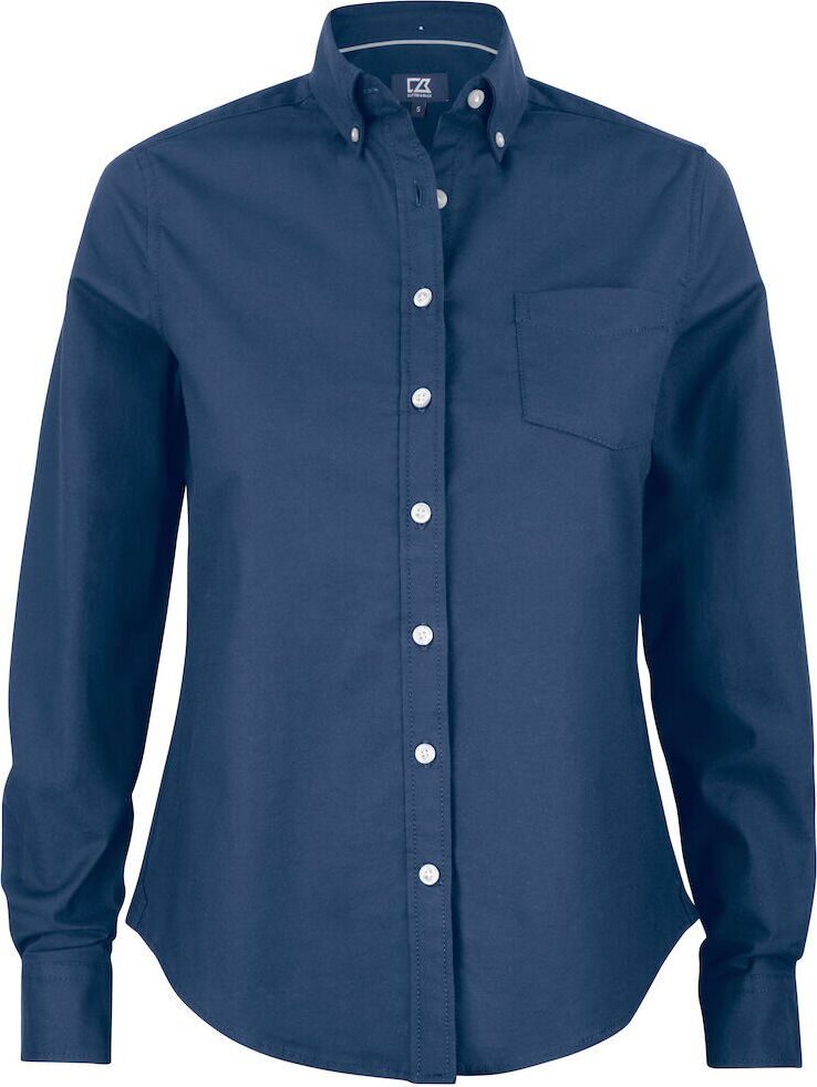 CUTTER & BUCK Hansville Shirt Ladies Sininen Oxford (530)