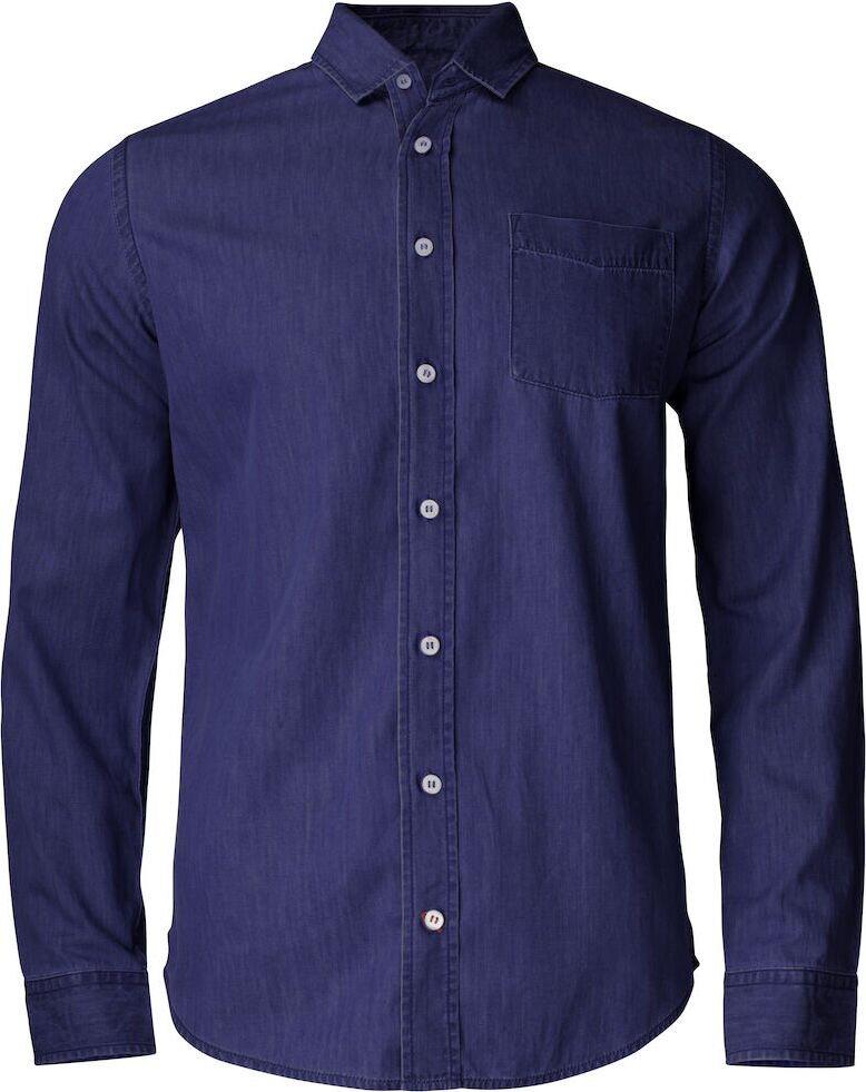 CUTTER & BUCK Ellensburg Denim shirt Tumma indigo (558)