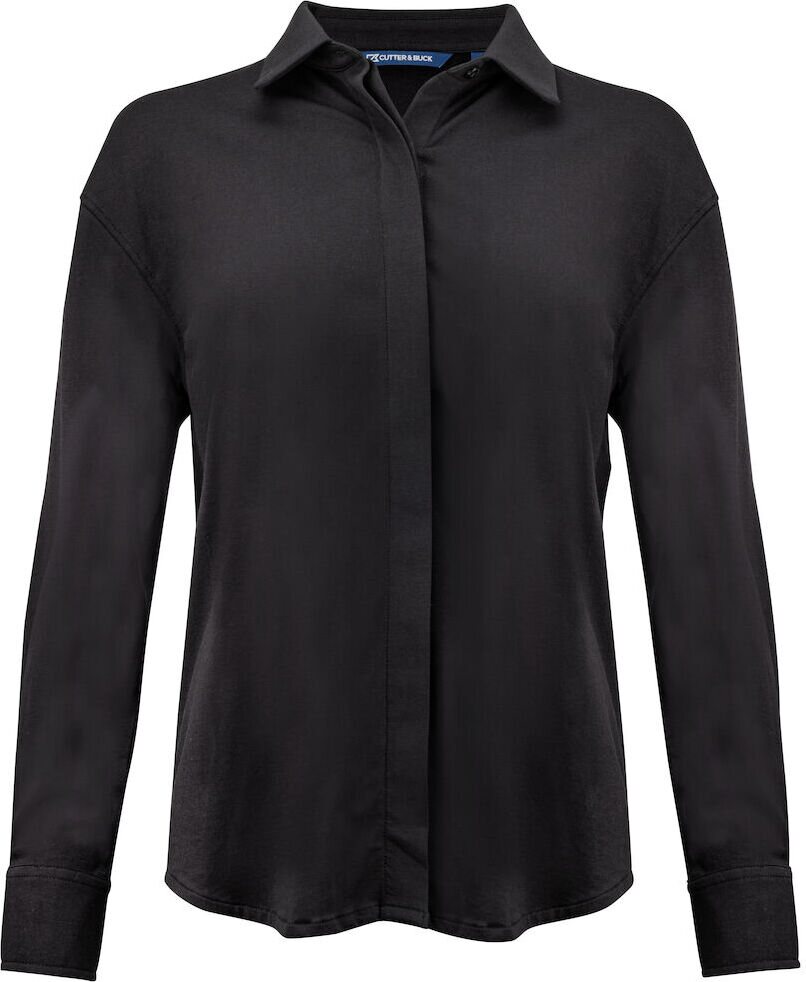 CUTTER & BUCK Hedley Stretch Shirt Ladies Musta (99)