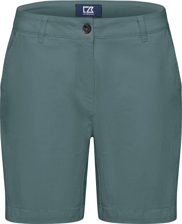 CUTTER & BUCK Edgemont -naisten shortsit Männynvihreä (694)