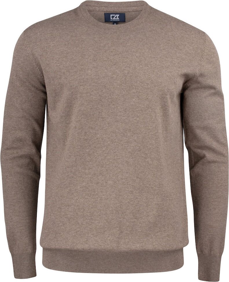 CUTTER & BUCK Oakville Crewneck Men Nougat melansi (834)