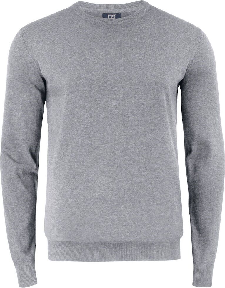 CUTTER & BUCK Oakville Crewneck Men Meleerattu harmaa (95)