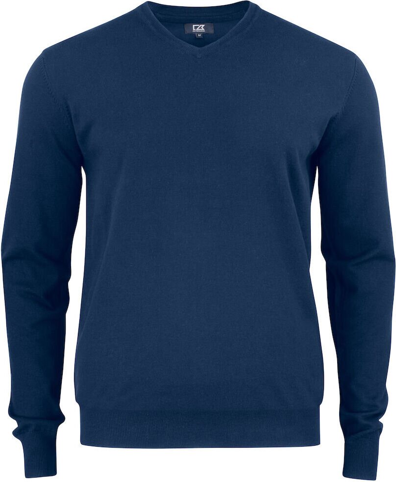 CUTTER & BUCK Oakville V-neck Men Tummansininen (580)