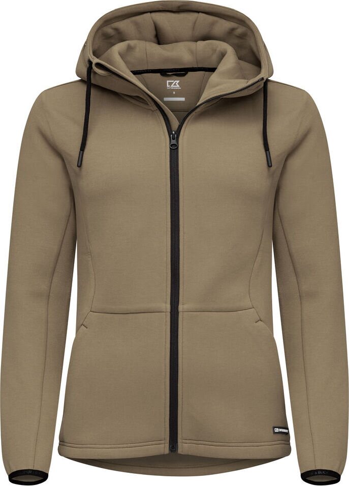 CUTTER & BUCK Pemberton Hood FZ Ladies Khaki (04)