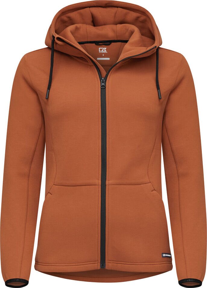 CUTTER & BUCK Pemberton Hood FZ Ladies Oranssi ruoste (20)