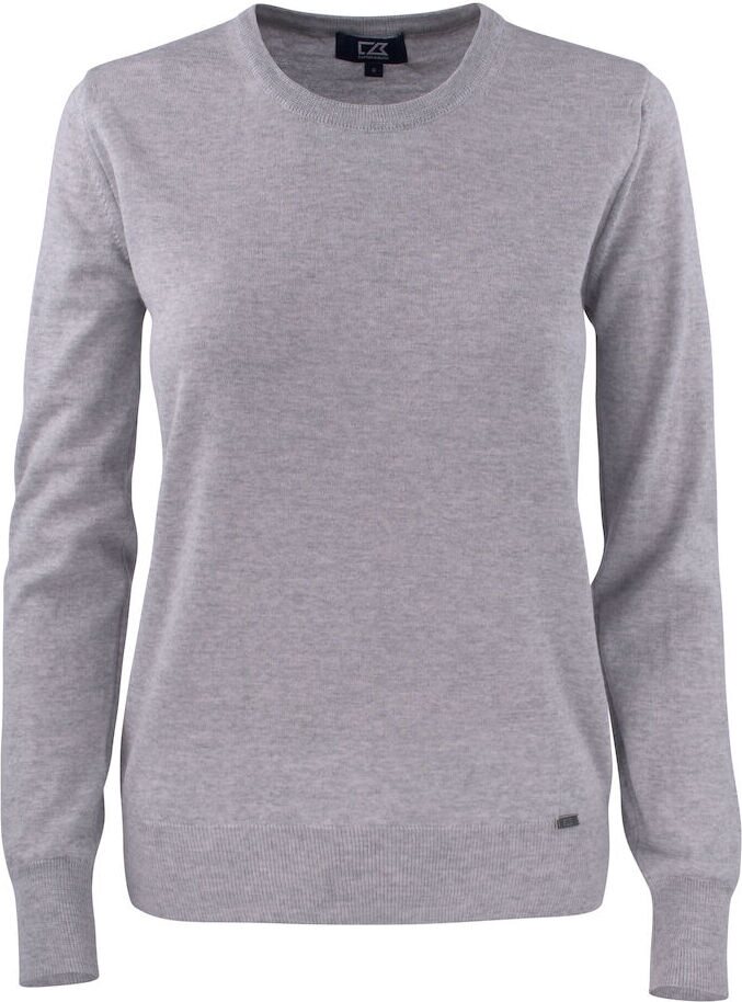 CUTTER & BUCK Kennewick Crewneck Ladies Meleerattu harmaa (95)