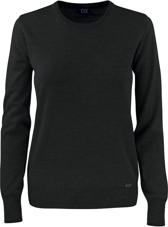 CUTTER & BUCK Kennewick Crewneck Ladies Musta (99)