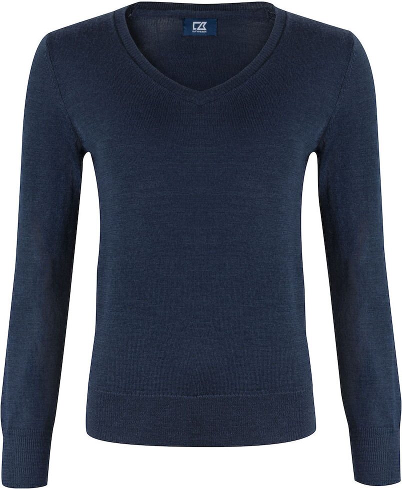 CUTTER & BUCK Vernon V-neck Ladies Tummansininen (580)