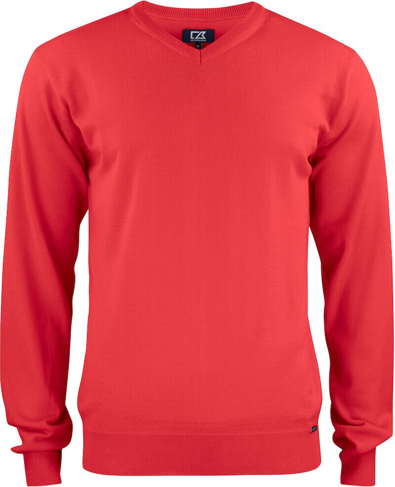 CUTTER & BUCK Everett V-neck Men Punainen (35)