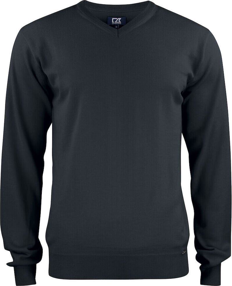 CUTTER & BUCK Everett V-neck Men Musta (99)