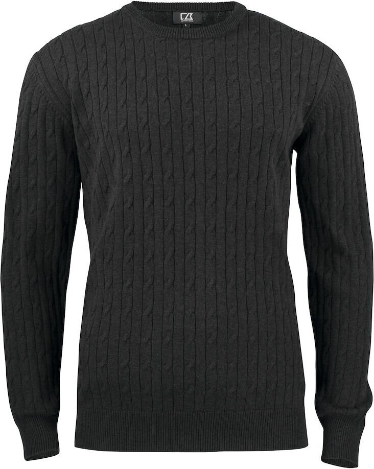 CUTTER & BUCK Blakely Knitted Sweater Men's Meleerattu antrasiitti (955)