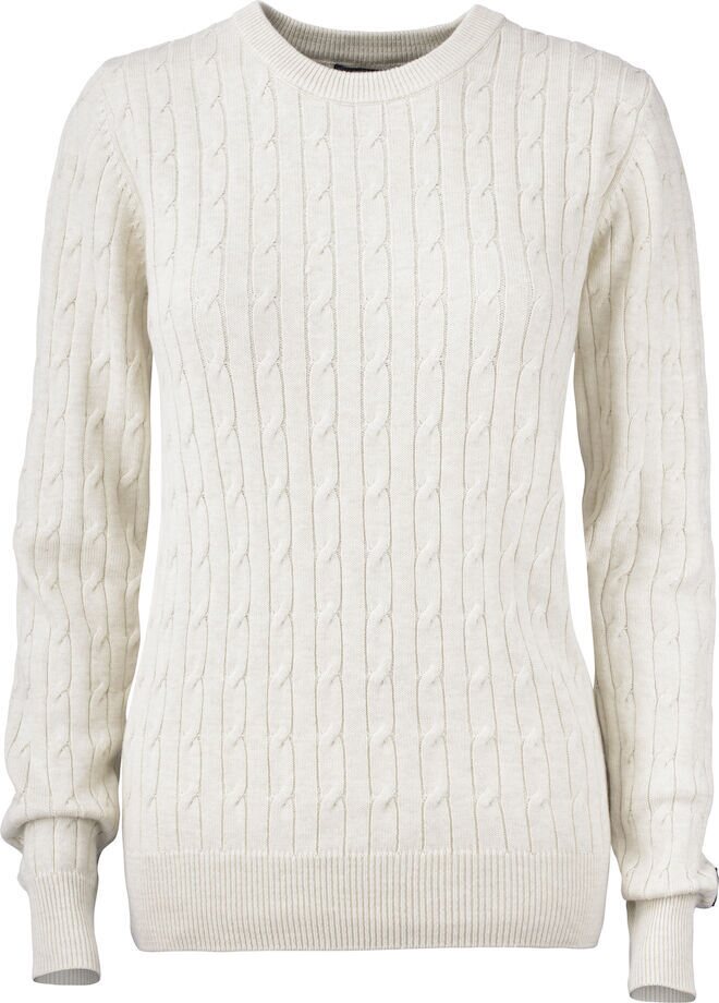 CUTTER & BUCK Blakely Knitted Sweater Ladies Hiekka melansi (810)