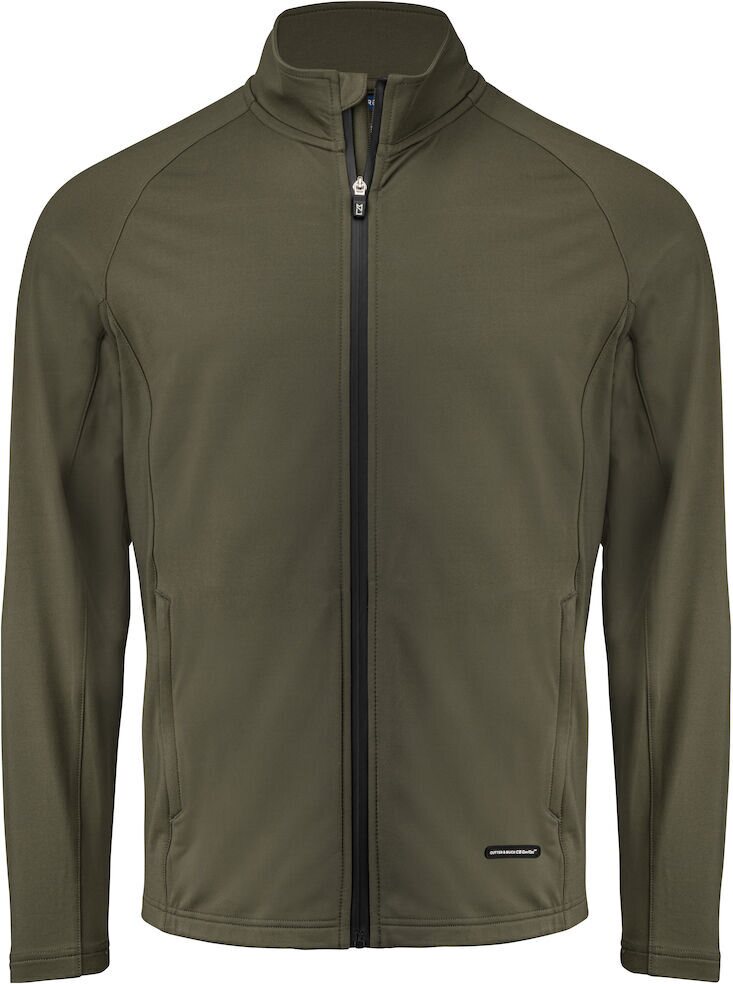 CUTTER & BUCK Adapt FZ Jacket Men Tummanvihreä (640)