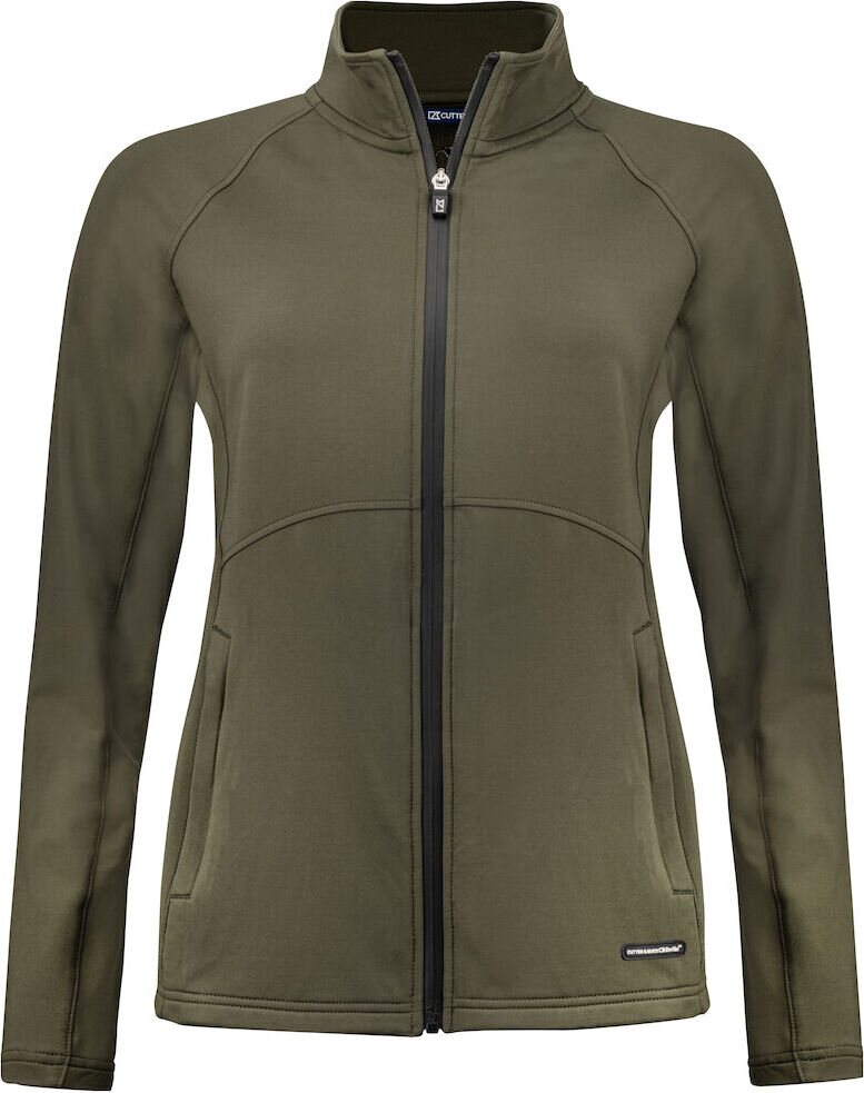 CUTTER & BUCK Adapt FZ Jacket Ladies Tummanvihreä (640)