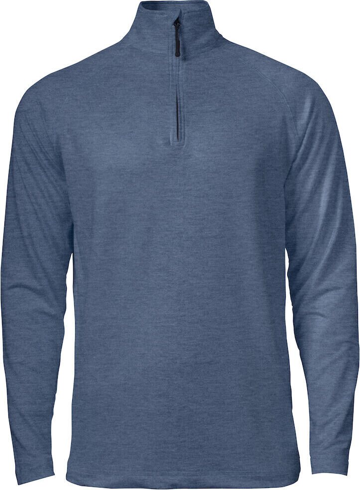 CUTTER & BUCK Coos Bay Half Zip Men´s Liuskekiven sininen melansi (534)