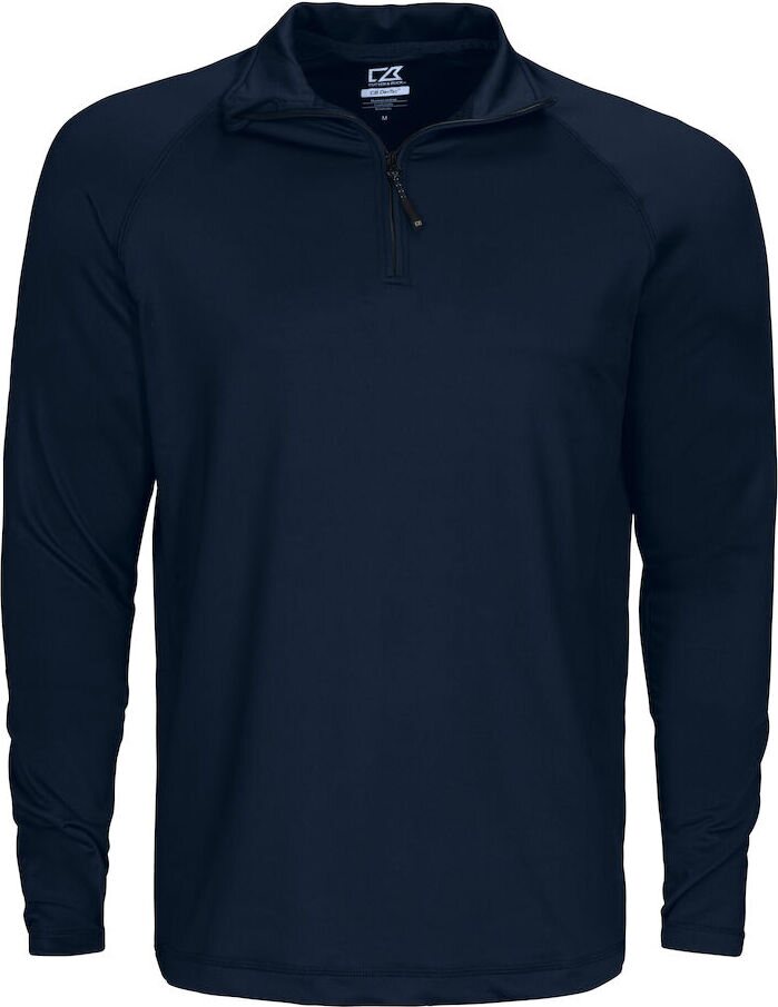 CUTTER & BUCK Coos Bay Half Zip Men´s Tummansininen (580)