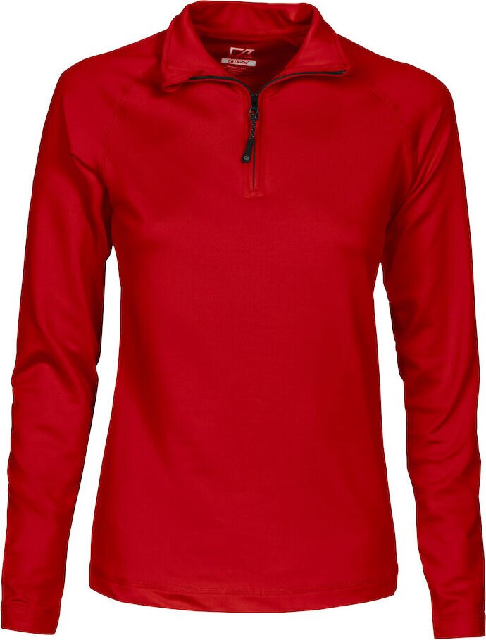 CUTTER & BUCK Coos Bay Half Zip Ladies Punainen (35)
