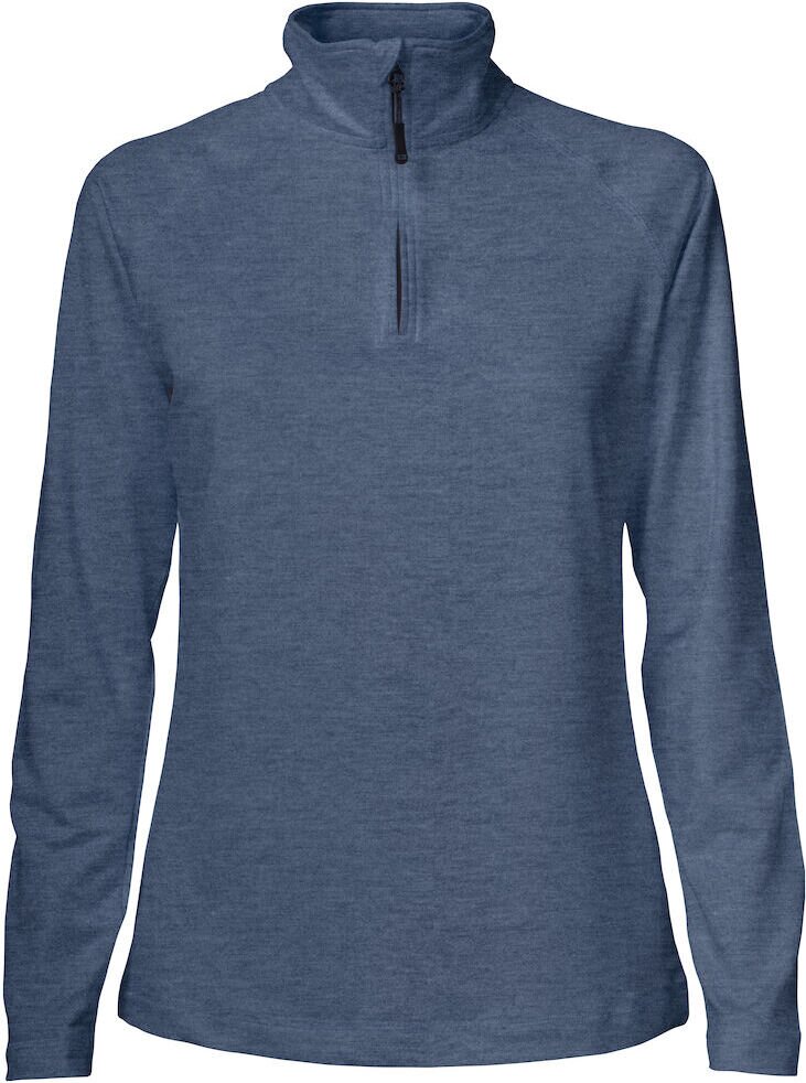 CUTTER & BUCK Coos Bay Half Zip Ladies Liuskekiven sininen melansi (534)