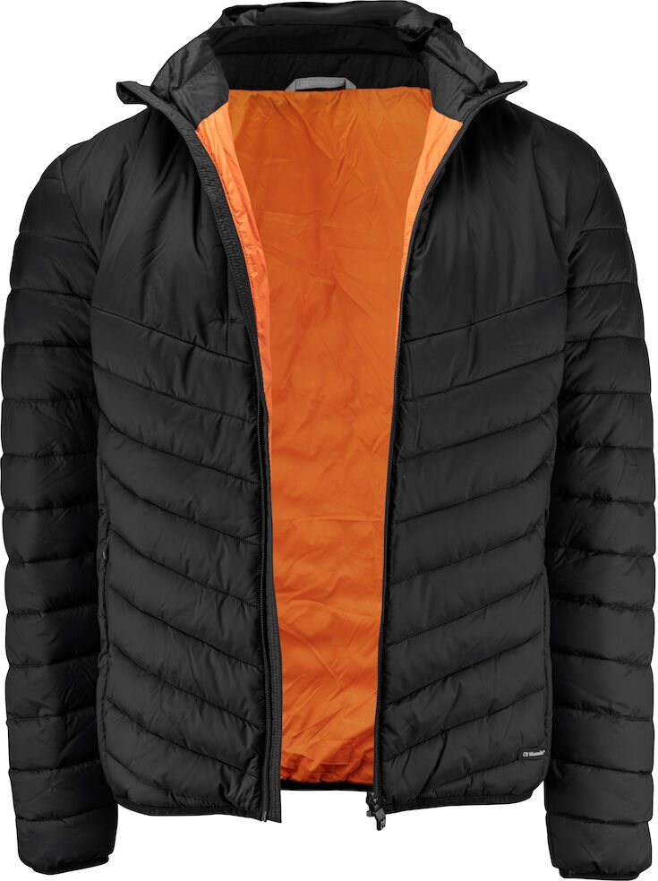 CUTTER & BUCK Mount Adams Jkt Men Musta/Oranssi (9918)