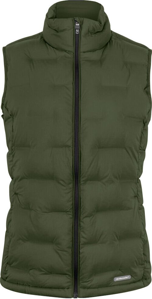 CUTTER & BUCK Baker Vest Ladies Tummanvihreä (640)