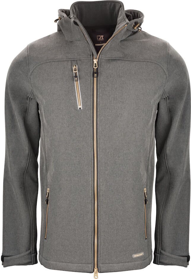 CUTTER & BUCK Whittier Jacket Men Meleerattu antrasiitti (955)