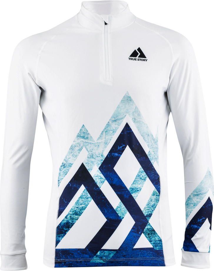 TRUE STORY Pro skiing shirt, women - 02 Valkoinen