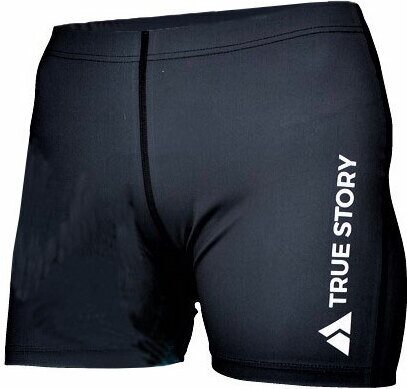TRUE STORY Elite shorts tights, women - black Czarny