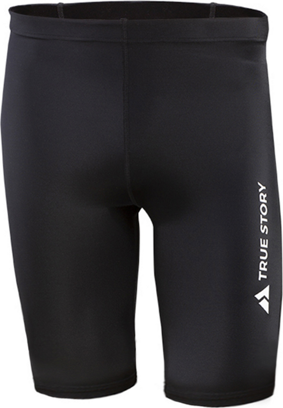 TRUE STORY Elite shorts tights - black Czarny