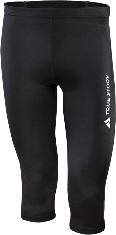 TRUE STORY Elite tights 2/3 - black Черный