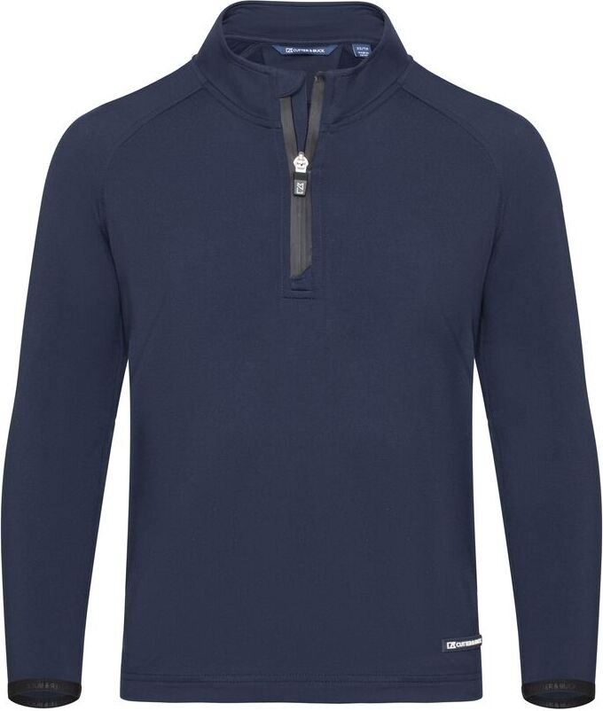 CUTTER & BUCK Adapt -lasten puolivetoketjullinen paita Tummansininen (580)