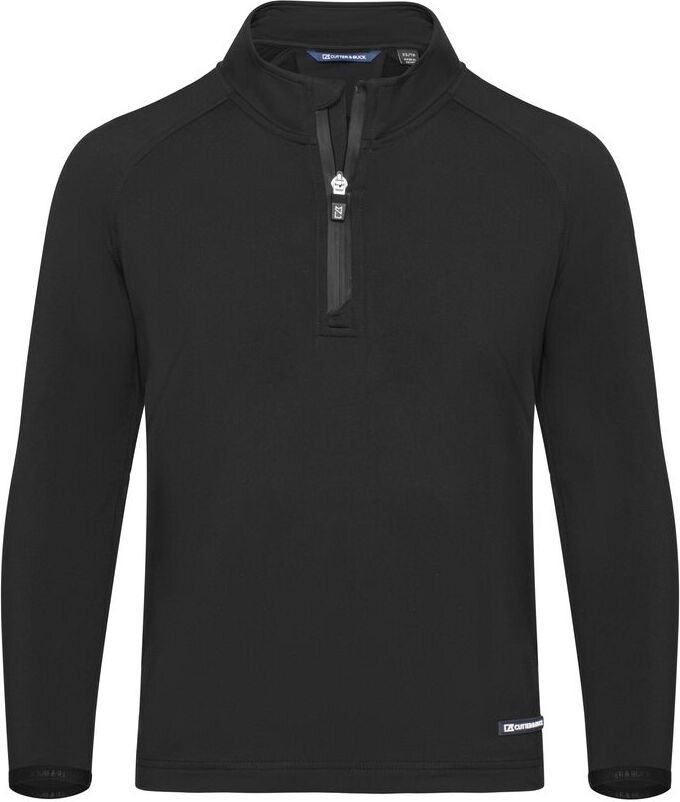 CUTTER & BUCK Adapt -lasten puolivetoketjullinen paita Musta (99)