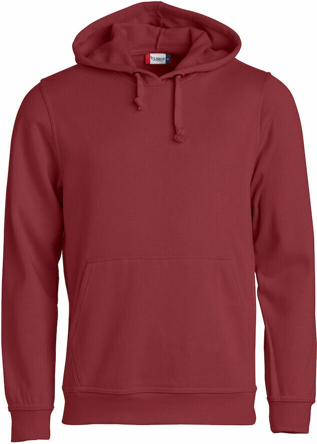 CLIQUE Basic Hoody Burgundy (38)